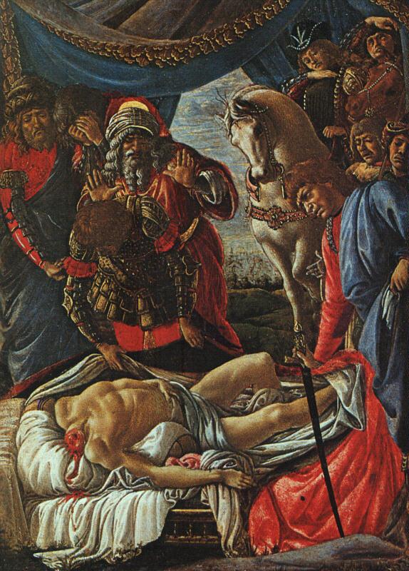 Sandro Botticelli The Discovery of the Body of Holofernes oil painting picture